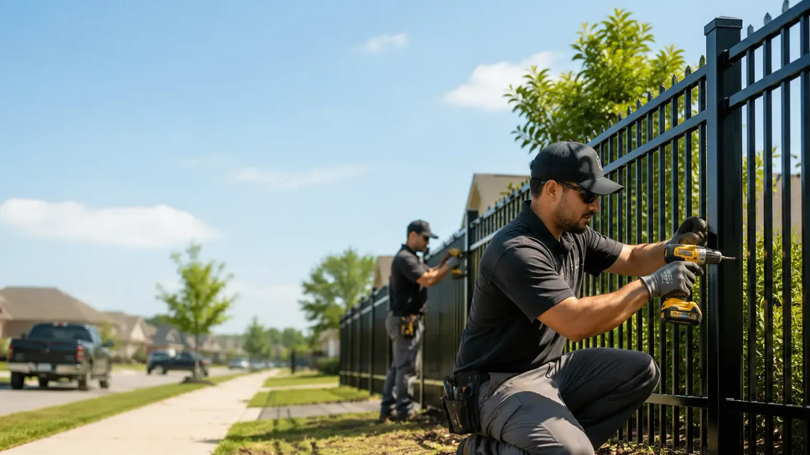 Metal Fence Installation in Marthaville, LA